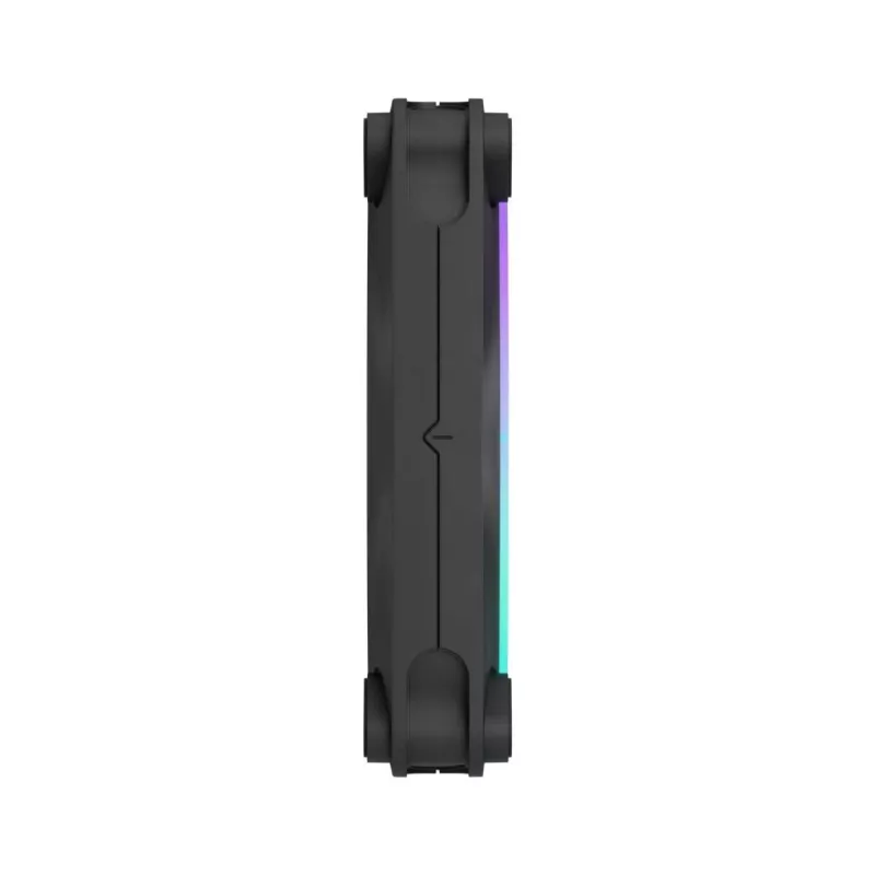FRACTAL DESIGN Cooling Fan Momentum 12 RGB 3-pack Melns