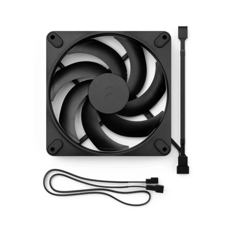 FRACTAL DESIGN Cooling Fan Momentum 14 Melns