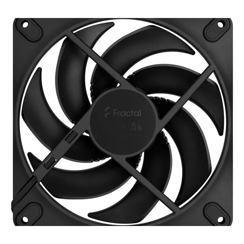 FRACTAL DESIGN Cooling Fan Momentum 14 Melns