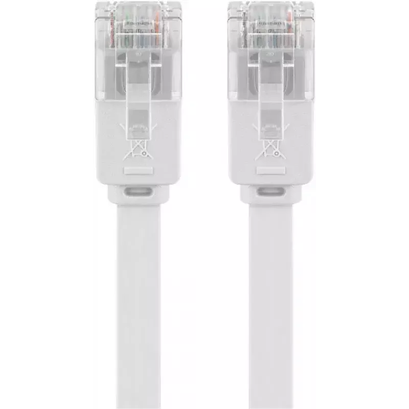 Tīkla kabelis Goobay 93362 RJ-45 Cat5e 7 m Balts