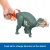 Jurassic World Rebirth Wild Roar Maiasaura rotaļu dinozaurs, ar asti vadāms uzbrukuma kodiens un skaņa