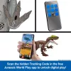Jurassic World Rebirth Wild Roar Nasutoceratops Dinosaur Toy, Tail Controlled Attack Chomp & Sound