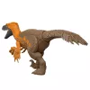 Jurassic World Rebirth Wild Roar Utahraptor dinozauru rotaļlieta, ar asti vadāms uzbrukuma kodiens un skaņa