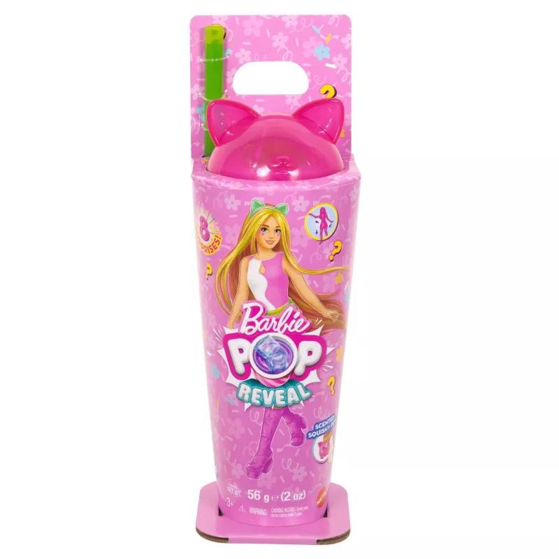 Mattel Barbie Pop! Reveal Shakes sērijas zaķīša lelle, JCN88