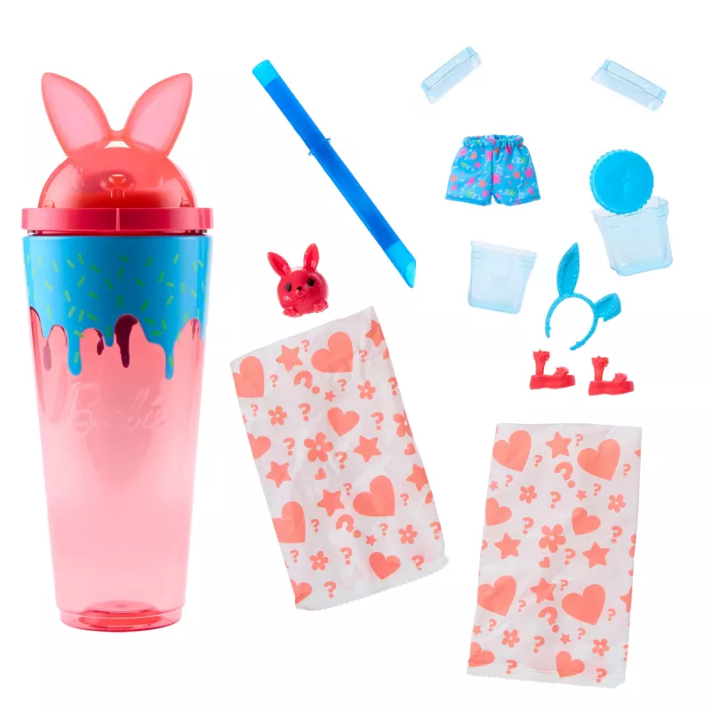 Mattel Barbie Pop! Reveal Shakes sērijas kaķēna lelle, JCN87