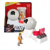 Fisher-Price Imaginext STAR WARS Nemiernieku bāzes lielgabala rotaļlieta ar Lūka Debesgājēja (Luke Skywalker) metāla rakstura atslēgu, 5 gab.