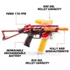 Rotaļu blasteris Zuru X-Shot Blaster Trace Fire 70FPS komplekts 1500 bumbiņas, 36621