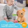 Rotaļu kapibara Fisher-Price Snuggly Snacky Capy 0,5 gadi