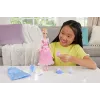 Disney Princess 2-in-1 Stories Pelnrušķītes modes lelle ar 2 uzspiežamiem ņiebura daļām, 2 svārkiem un 9 piederumiem