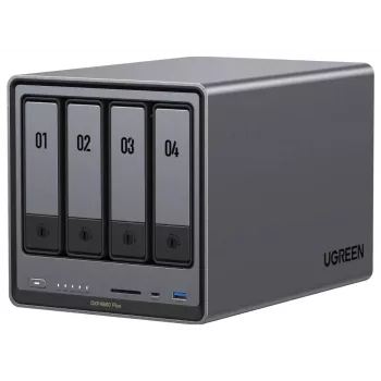 Ugreen NASync DXP4800 Plus NAS galddators Intel® Pentium® Gold 8505 8 GB DDR5 0 TB UGOS Pro