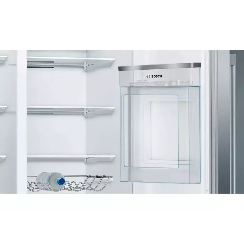 Bosch Serie 6 KAG93AIEP side-by-side ledusskapis Brīvi stāvošs 560 L Nerūsējošais tērauds