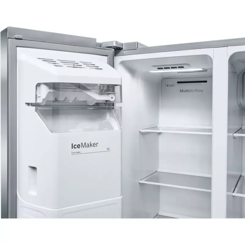 Bosch Serie 6 KAG93AIEP side-by-side ledusskapis Brīvi stāvošs 560 L Nerūsējošais tērauds