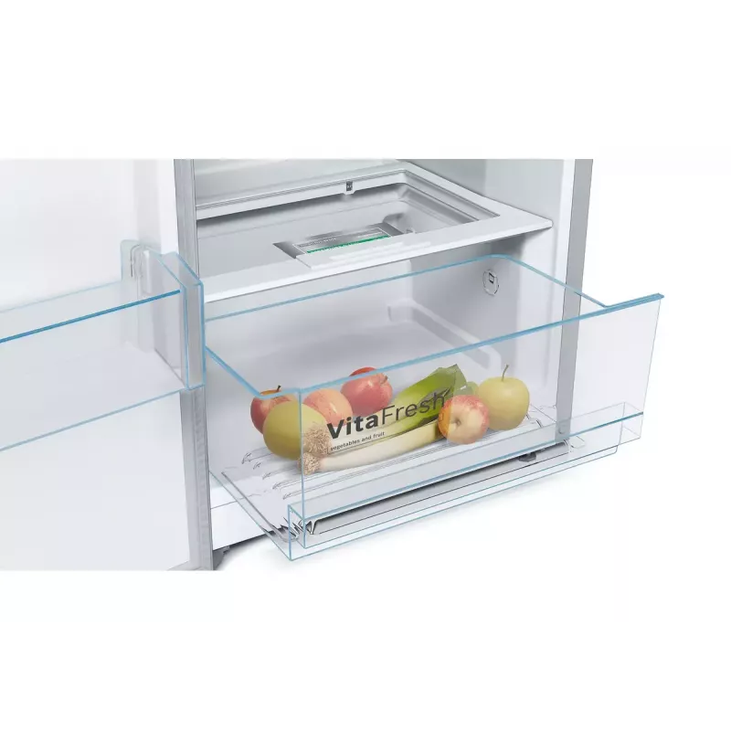 Bosch Serie 4 KSV36VLDP ledusskapis Brīvstāvoša 346 L Nerūsējošais tērauds