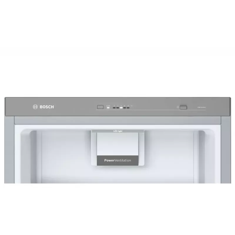Bosch Serie 4 KSV36VLDP ledusskapis Brīvstāvoša 346 L Nerūsējošais tērauds