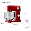 Kenwood kMix virtuves kombains 1000 W 5 L Sarkans