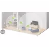 WiFi retranslators Devolo AC 1000 Mbit/s Balts