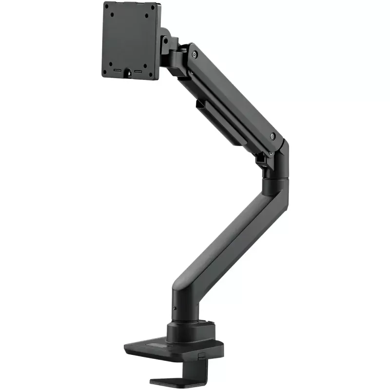 Monitora statīvs SILVERSTONE SST-ARM14B 17–49 collu monitoriem, melns, viena ekrāna regulējams stiprinājums