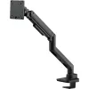 Monitora statīvs SILVERSTONE SST-ARM14B 17–49 collu monitoriem, melns, viena ekrāna regulējams stiprinājums
