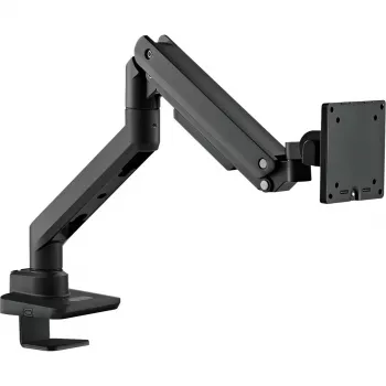 Monitora statīvs SILVERSTONE SST-ARM14B 17–49 collu monitoriem, melns, viena ekrāna regulējams stiprinājums