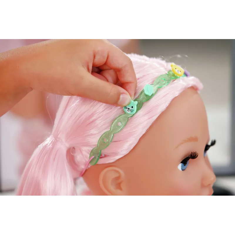 BABY born Stilēšanas marķieris un aksesuāri, Grima/stilēšanas lelles galva, Sieviete, 3 gadi, Zēns/Meitene, Daudzkrāsains