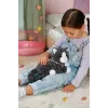 BABY born Mans kaķis Cookie ar kasti, leļļu mājdzīvnieks, 3 gadi, nepieciešamas baterijas