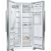 Siemens iQ500 KA93GAIEP saldētājs ar sānu durvīm – brīvi stāvošs, 560 L kopējais tilpums, ledusskapis 369 L, saldētava 191 L, energoefektivitātes klase E, nerūsējošais tērauds