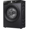 Hisense WF3S8043BB3 veļas mazgājamā mašīna ar priekšējo ielādi 8 kg 1400 RPM melna