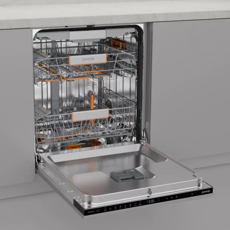 Gorenje G600 ULTRA16BWIFI pilnībā iebūvējama trauku mazgājamā mašīna 16 klājumiem