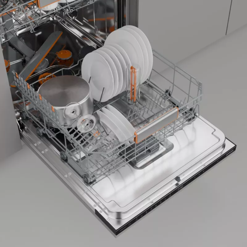 Gorenje G600 ULTRA16BWIFI pilnībā iebūvējama trauku mazgājamā mašīna 16 klājumiem