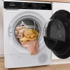Gorenje DPNA83W veļas žāvētājs Brīvstāvošs Ar priekšējo ielādi 8 kg Melns, Balts