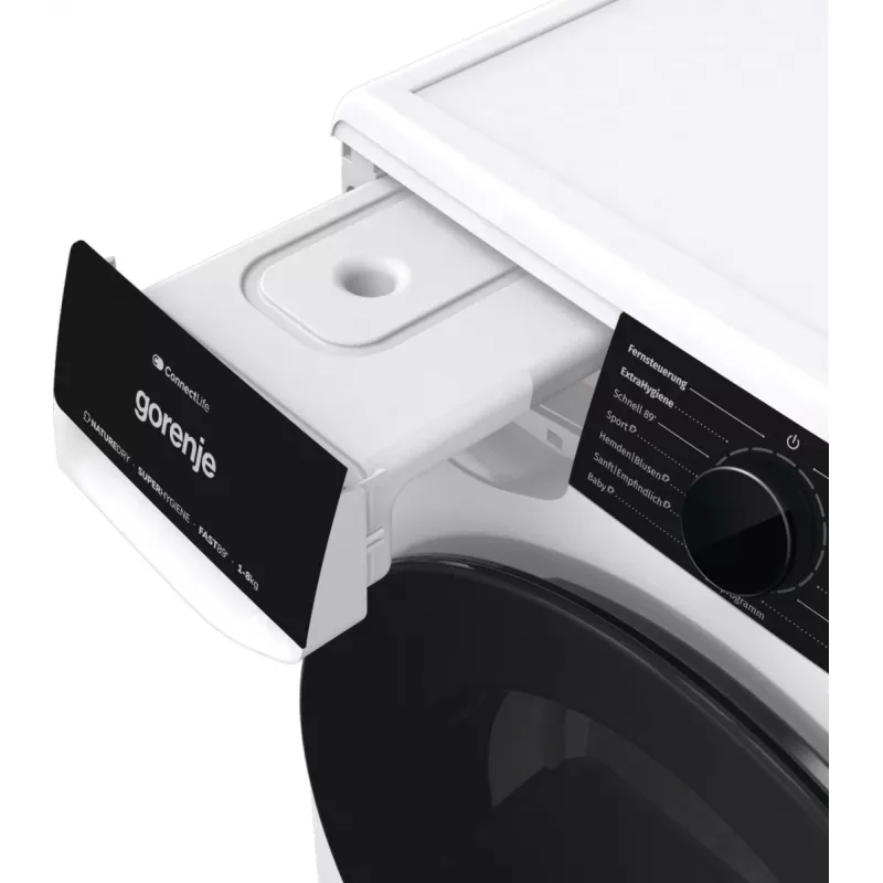 Gorenje DPNA83W veļas žāvētājs Brīvstāvošs Ar priekšējo ielādi 8 kg Melns, Balts