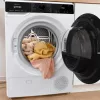 Veļas žāvētājs Gorenje DPNA93W ar siltumsūkni, brīvi stāvošs, priekšējā ielāde, 9 kg, balts, energoefektivitātes klase C