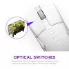 NZXT Lift Elite Wireless Gaming pele balta