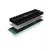 ICY BOX IB-M2HS-701 M.2 NVMe SSD dzesētājs/radiators, melns, 1 gab.
