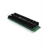 ICY BOX IB-M2HS-701 M.2 NVMe SSD dzesētājs/radiators, melns, 1 gab.