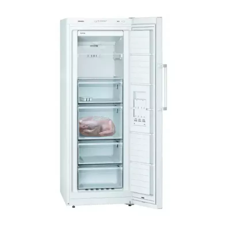Siemens iQ300 GS29NVWEP saldētava Vertikālā saldētava Brīvi stāvoša 200 L Balta