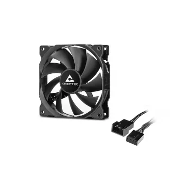 Chieftec ZF-1225PWM datora dzesēšanas sistēma Datora korpusa ventilators 12 cm Melns 1 gab.