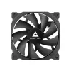 Chieftec ZF-1225PWM datora dzesēšanas sistēma Datora korpusa ventilators 12 cm Melns 1 gab.