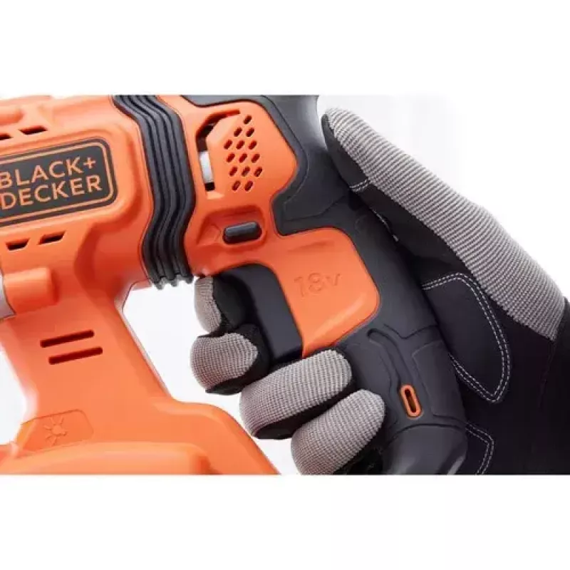 Urbjmašīna Melns & Decker BCD900E2K-QW 1880 RPM SDS Plus, 2.5 Ah baterija