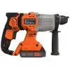 Urbjmašīna Melns & Decker BCD900E2K-QW 1880 RPM SDS Plus, 2.5 Ah baterija