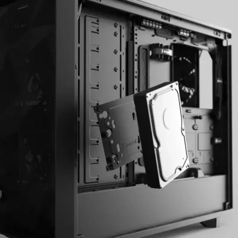 PC Case Fractal Design Meshify 2 Compact Tower Melns