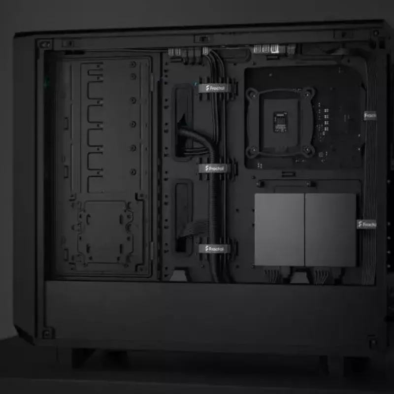 PC Case Fractal Design Meshify 2 Compact Tower Melns