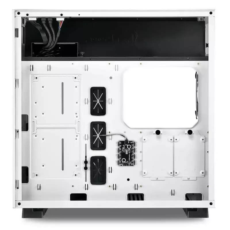 PC korpuss Sharkoon Pure Steel RGB Midi Tower balts