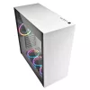 PC korpuss Sharkoon Pure Steel RGB Midi Tower balts
