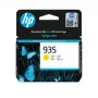 HP 935 dzeltena Oriģināls tintes kasetne, dzeltena, 1 gab., 400 lapas
