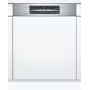 Bosch Serie 6 SMI6ZCS07E trauku mazgājamā mašīna Daļēji iebūvējama 14 vietu ietilpība
