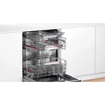 Bosch Serie 4 SMV4HDX52E trauku mazgājamā mašīna Pilnībā iebūvējams 13 galda klājumi