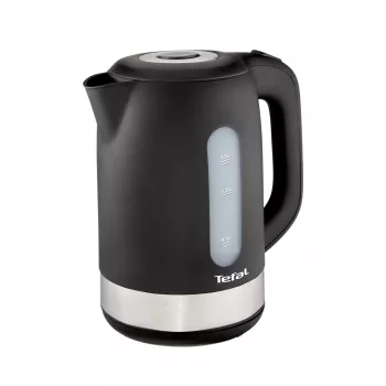 Elektriskā tējkanna Tefal KO 3308 — 1,7 L tilpums, 2400 W, melna