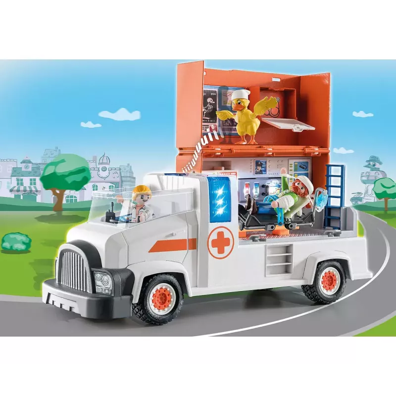 Playmobil Duck On Call 70913 rotaļu komplekts Auto & pilsēta Daudzkrāsains