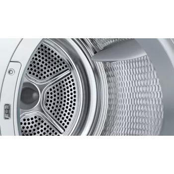 Bosch Serie 4 WTH83V04 veļas žāvētājs Brīvstāvošs Ielādēšana no priekšpuses 8 kg Balts